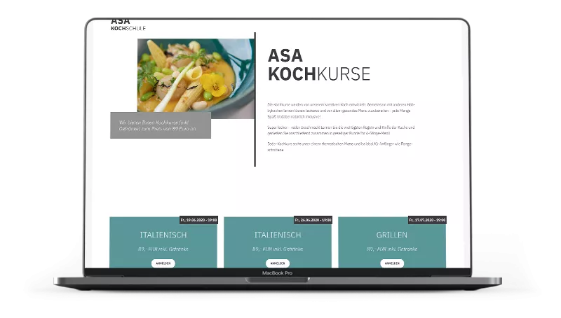 Macbook ASA Selection Kochschule