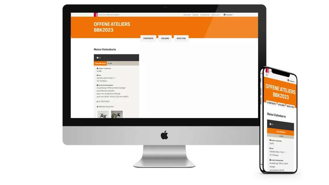 Website + iPhone BBK