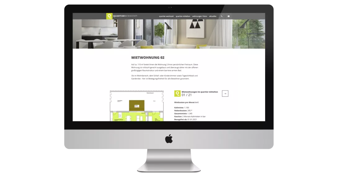 iMac Quartier Werkstatt