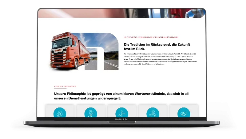 Macbook Spedition Michels