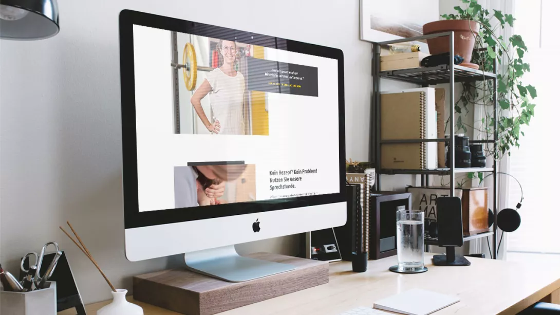 iMac Physio Weißelberg Startseite