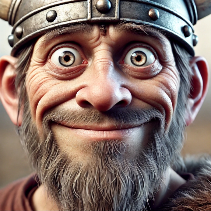 Staunnder Wikinger lustig